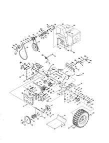Wheels / Engine / Pulleys parts for Craftsman Gas Snowblower 247888780 from AppliancePartsPros.com