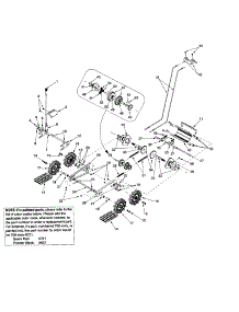Grip / Axle / Chain / Track Drive parts for Craftsman Gas Snowblower 247888900 from AppliancePartsPros.com