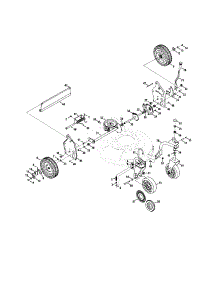 Tranmission / Wheels parts for Craftsman Gas Walk-Behind Mower 247889210 from AppliancePartsPros.com