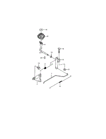 Governor parts for Craftsman Gas Walk-Behind Mower 247889210 from AppliancePartsPros.com