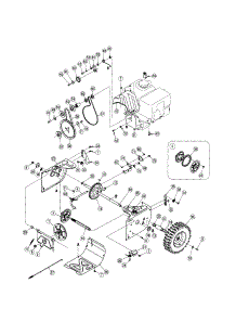 Gears / Wheels parts for Craftsman Gas Snowblower 247889570 from AppliancePartsPros.com