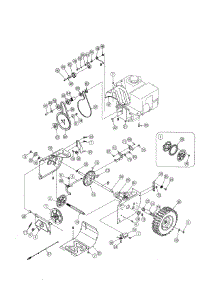 Transmission / Wheels parts for Craftsman Gas Snowblower 247889571 from AppliancePartsPros.com