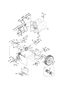 Wheel / Gears parts for Craftsman Gas Snowblower 247889704 from AppliancePartsPros.com