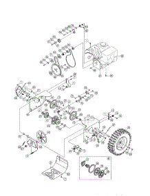 Engine / Wheel / Gear parts for Craftsman Gas Snowblower 247985370 from AppliancePartsPros.com