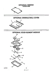 ^Griddle parts for Roper Electric Range 2496*0A from AppliancePartsPros.com