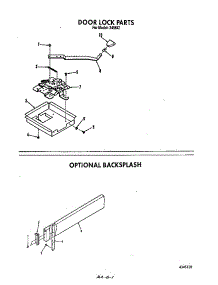 Door Lock parts for Roper Electric Range 2496*1 from AppliancePartsPros.com