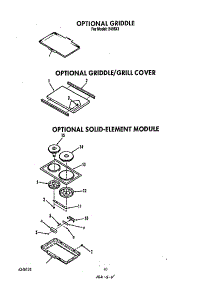 ^Griddle parts for Roper Electric Range 2496*1 from AppliancePartsPros.com