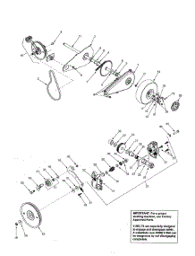 Transmission parts for Yard-Man Chipper Shredder 24A-203C701 from AppliancePartsPros.com