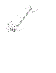Tongue / Base Hitch Mount parts for Troy-Bilt Chipper Shredder 24A-424G766 from AppliancePartsPros.com