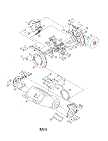 Hopper / Impeller parts for Mtd Chipper Shredder 24A-462G729 from AppliancePartsPros.com