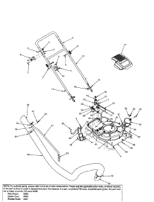 Handle / Housing / Hose parts for Mtd Chipper Shredder 24A060G099 from AppliancePartsPros.com