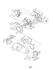 Hopper Assy / Chute Deflector parts for Mtd Chipper Shredder 24A464G729 from AppliancePartsPros.com