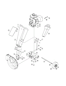 Frame / Chute parts for Mtd Chipper Shredder 24A464G799 from AppliancePartsPros.com