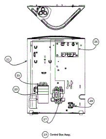 Cabinet Parts 3 parts for Carrier Central Air Conditioner 24ACR360C0030010 from AppliancePartsPros.com