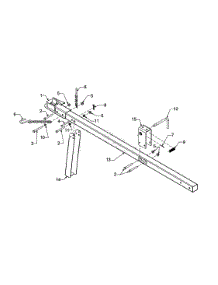 Tongue Assembly parts for Mtd Log Splitter 24BG57M1793 from AppliancePartsPros.com