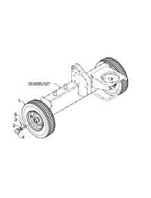 Wheels Assembly parts for Mtd Log Splitter 24BG57M1793 from AppliancePartsPros.com