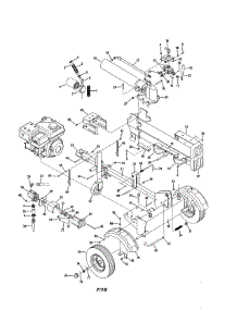 Log Splitter parts for Mtd Log Splitter 24BG57M1799 from AppliancePartsPros.com