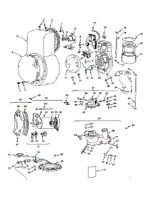 Starter, Flywheel & Carburetor Group parts for Briggs & Stratton Lawn & Garden Engine 251400 TO 251499 (0184-01 - 0184-01 from AppliancePartsPros.com