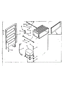 Unit Parts parts for Kenmore Refrigerator 253.6651342 (2536651342, 253 6651342) from AppliancePartsPros.com