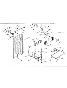 Unit Parts parts for Kenmore Refrigerator 253.6652830 (2536652830, 253 6652830) from AppliancePartsPros.com