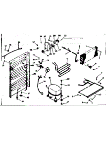 Unit Parts parts for Kenmore Refrigerator 253.6688030 (2536688030, 253 6688030) from AppliancePartsPros.com