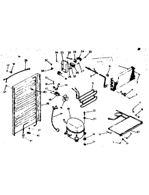 Unit Parts parts for Kenmore Refrigerator 253.6689000 (2536689000, 253 6689000) from AppliancePartsPros.com