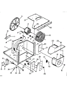 Electrical System & Air Handling Parts parts for Kenmore Central Air Conditioner 253.71451 (25371451, 253 71451) from AppliancePartsPros.com