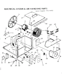 Electrical System & Air Handling Parts parts for Kenmore Central Air Conditioner 253.71452 (25371452, 253 71452) from AppliancePartsPros.com