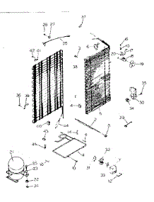 Unit Parts parts for Kenmore Refrigerator 253.7630212 (2537630212, 253 7630212) from AppliancePartsPros.com
