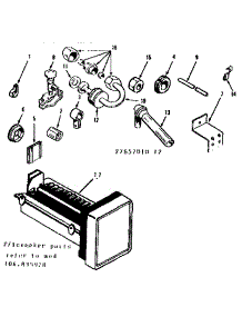 Ice Maker Kit parts for Kenmore Refrigerator 253.7657010 (2537657010, 253 7657010) from AppliancePartsPros.com