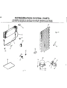 System Parts parts for Kenmore Refrigerator 253.7699120 (2537699120, 253 7699120) from AppliancePartsPros.com