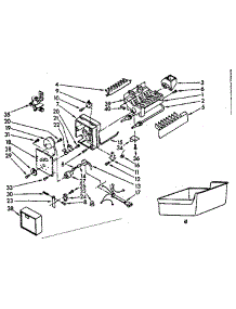 Ice Maker Installation Parts parts for Kenmore Refrigerator 253.8359761 (2538359761, 253 8359761) from AppliancePartsPros.com