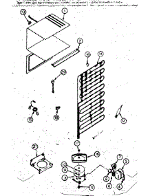 Unit Parts parts for Kenmore Refrigerator 253.8364201 (2538364201, 253 8364201) from AppliancePartsPros.com