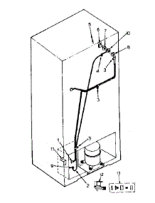 Ice Maker Installation Parts parts for Kenmore Refrigerator 253.8365700 (2538365700, 253 8365700) from AppliancePartsPros.com