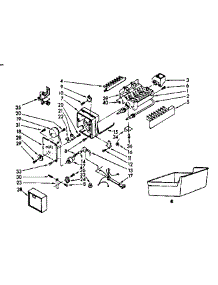 Ice Maker Installation Parts parts for Kenmore Refrigerator 253.8365700 (2538365700, 253 8365700) from AppliancePartsPros.com