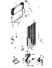 Unit Parts parts for Kenmore Refrigerator 253.8648061 (2538648061, 253 8648061) from AppliancePartsPros.com