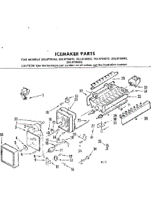 Icemaker Parts parts for Kenmore Refrigerator 253.8738012 (2538738012, 253 8738012) from AppliancePartsPros.com