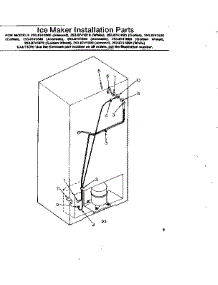 Ice Maker Installation Parts parts for Kenmore Refrigerator 253.8741880 (2538741880, 253 8741880) from AppliancePartsPros.com