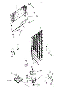 Unit Parts parts for Kenmore Refrigerator 253.8751840 (2538751840, 253 8751840) from AppliancePartsPros.com