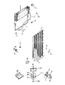 Unit Parts parts for Kenmore Refrigerator 253.8751882 (2538751882, 253 8751882) from AppliancePartsPros.com
