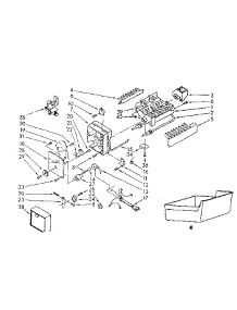 Ice Maker Parts parts for Kenmore Refrigerator 253.8751882 (2538751882, 253 8751882) from AppliancePartsPros.com