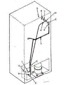 Icemaker Installation Parts parts for Kenmore Refrigerator 253.8757230 (2538757230, 253 8757230) from AppliancePartsPros.com