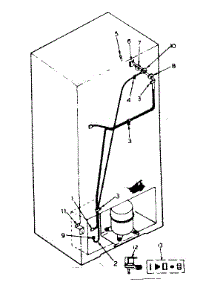 Ice Maker Installation Parts parts for Kenmore Refrigerator 253.8757233 (2538757233, 253 8757233) from AppliancePartsPros.com