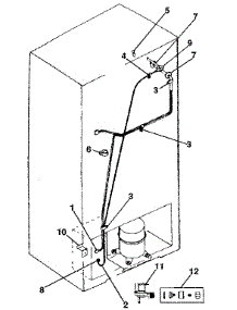 Ice Maker Installation parts for Kenmore Refrigerator 253.8791211 (2538791211, 253 8791211) from AppliancePartsPros.com
