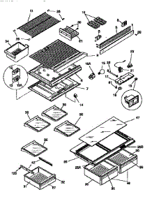 Liner parts for Kenmore Refrigerator 253.9668480 (2539668480, 253 9668480) from AppliancePartsPros.com