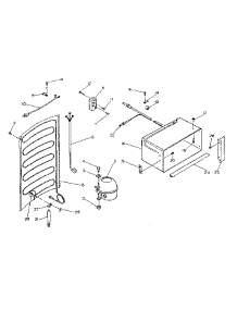 Unit Parts parts for Kenmore Refrigerator 253U9CL from AppliancePartsPros.com