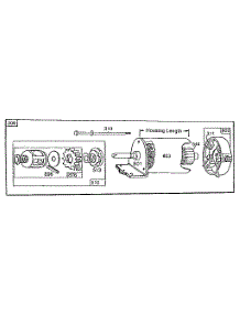 Motor And Drive Assembly parts for Briggs & Stratton Lawn & Garden Engine 256700 TO 256799 (0016 - 0016) from AppliancePartsPros.com