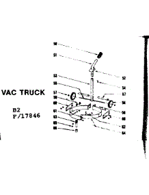Vac Truck parts for Craftsman Wet/Dry Vacuum 25717846 from AppliancePartsPros.com