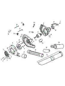 Replacement Parts parts for Craftsman Electric Leaf Blower 257780300 from AppliancePartsPros.com