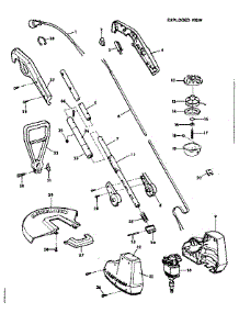 Replacement Parts parts for Craftsman Electric Line Trimmer 257796021 from AppliancePartsPros.com